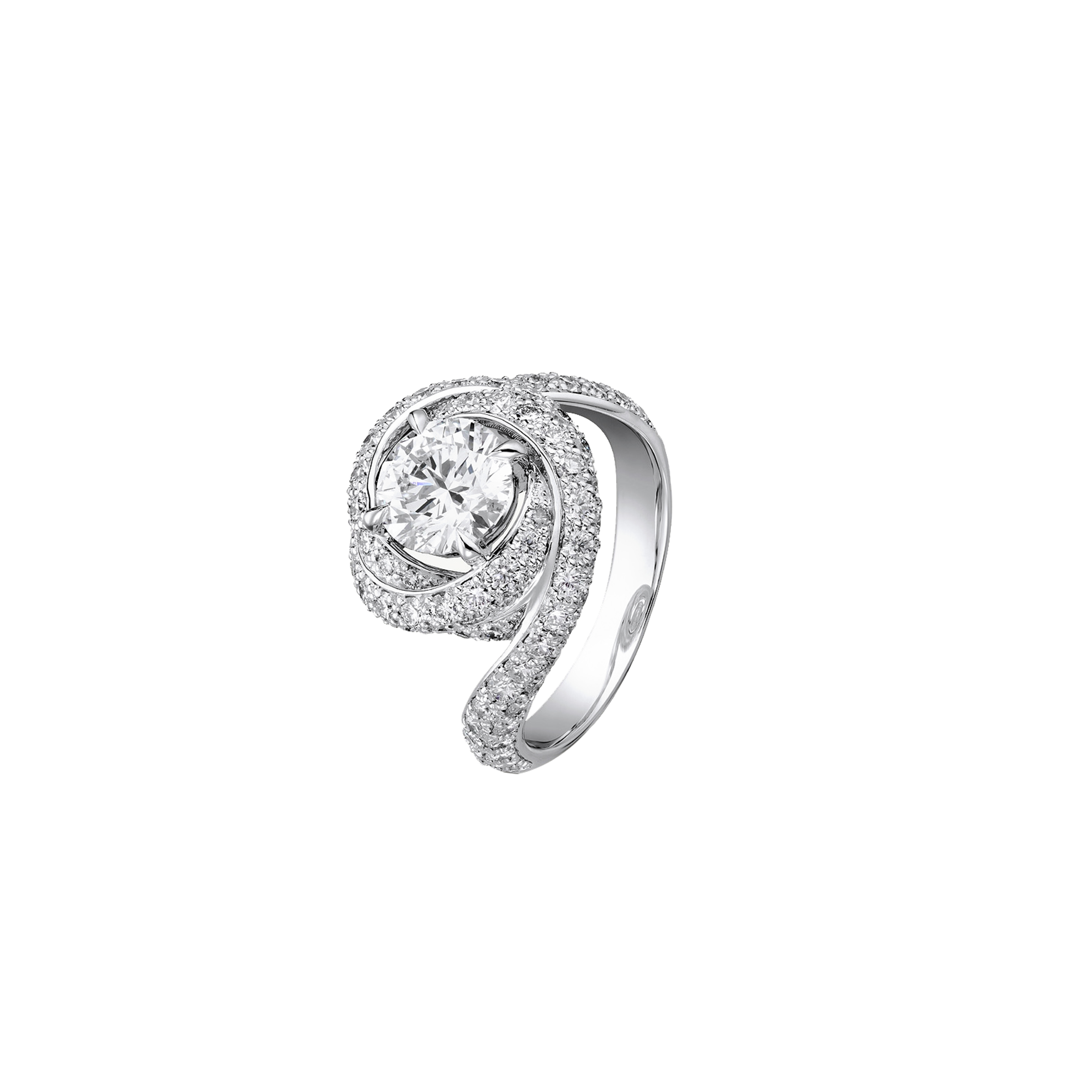 CARTIER SOLITAIRE TRINITY RUBAN N4250452